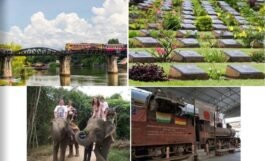 RS15-Bridge Over The River Kwai, Elephant Riding (60 minutes on train + 20 minutes elephant ride)