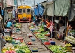 RS28 : Damnern Saduak Floating Market and Train Market ( Private Tour )